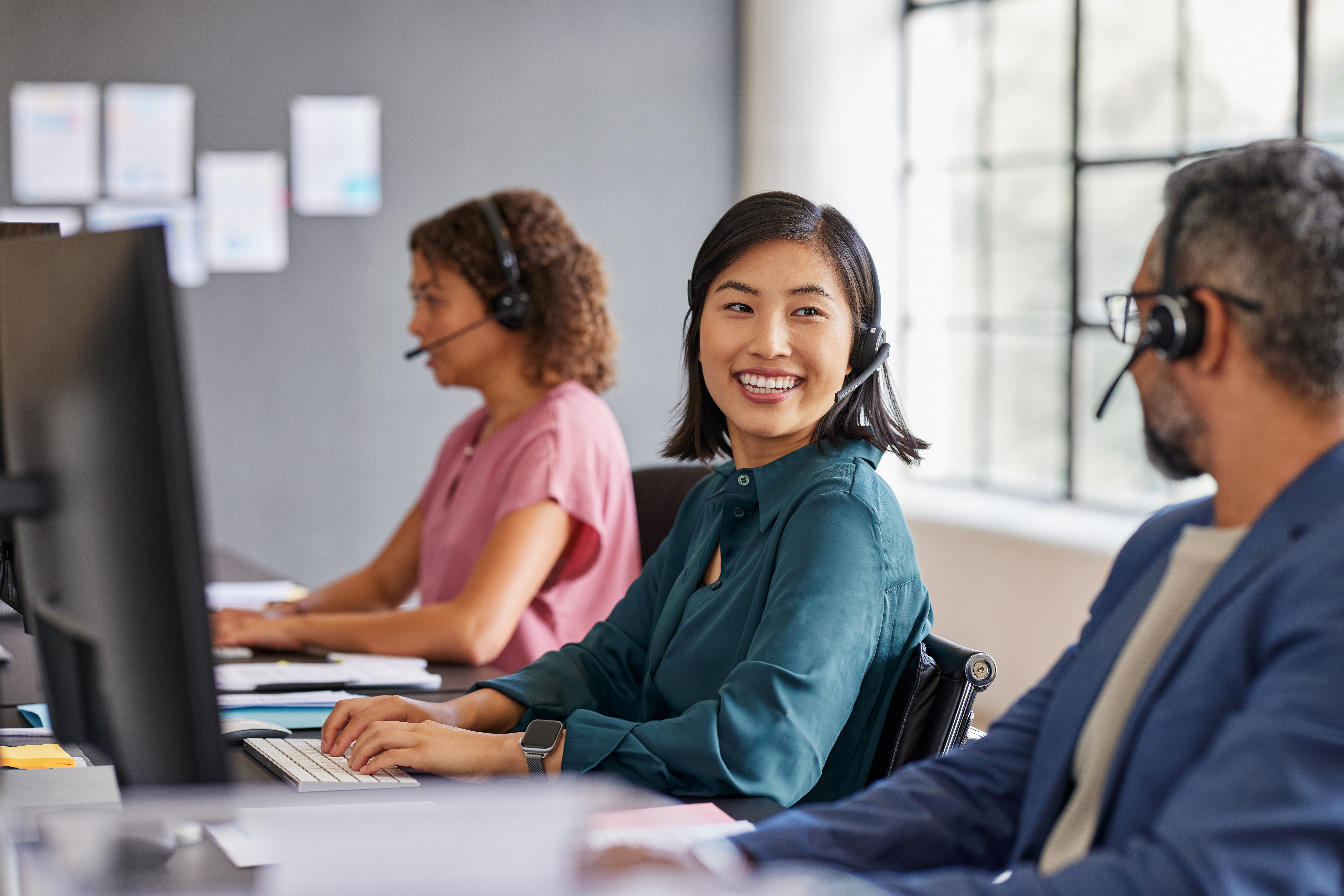 Communication and support team