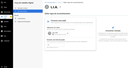 Regras de interação e escalonamento